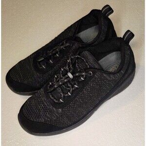 Orthofeet 633 Lava Black Athletic Diabetic Walking Shoes Mens 11 4E X-Wide